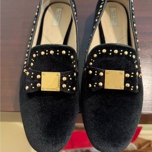 Velvet Ballet Flats